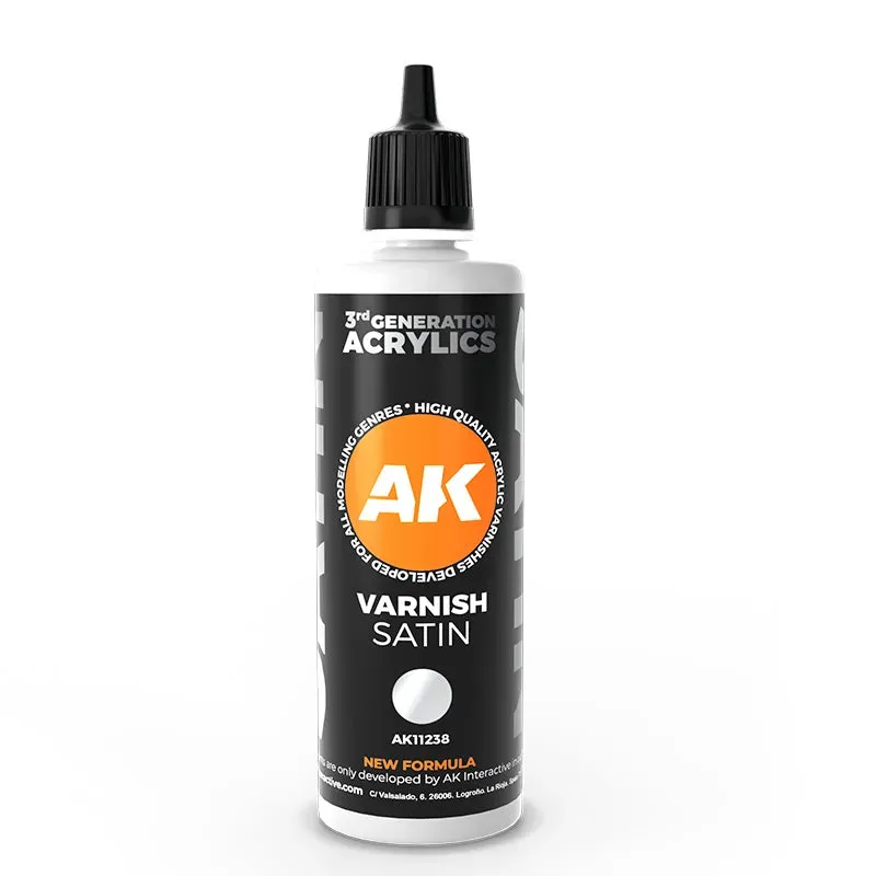 Bolt Action Satin Varnish vernis satiné 100 ml acrylique