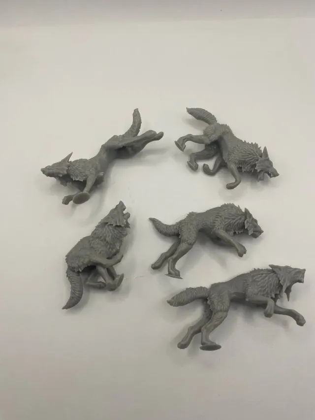 Epic Forge Loups de Fenris Sauvage figurine résine