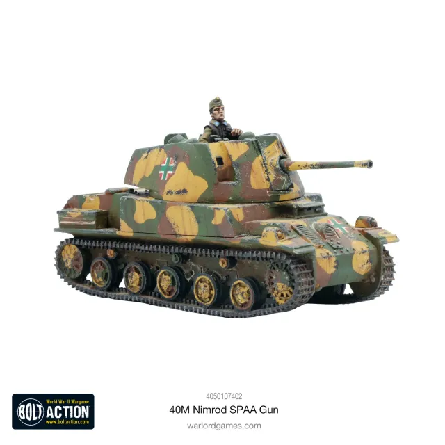 Bolt Action 40M Nimrod SPAA Gun canon antiaérien hongrois