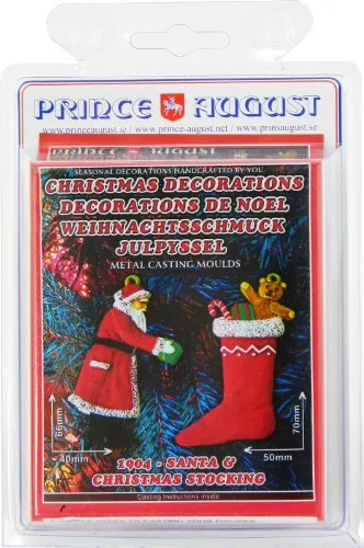 Prince August Noël Père Noël moule caoutchouc décorations