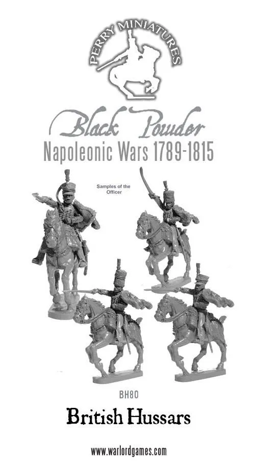 Perry Miniatures British Hussars 1808-1815 figurines 28 mm