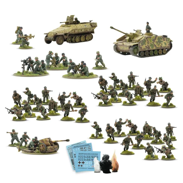 Bolt Action The Reich's Praetorians Waffen-SS Starter Army figurines plastique
