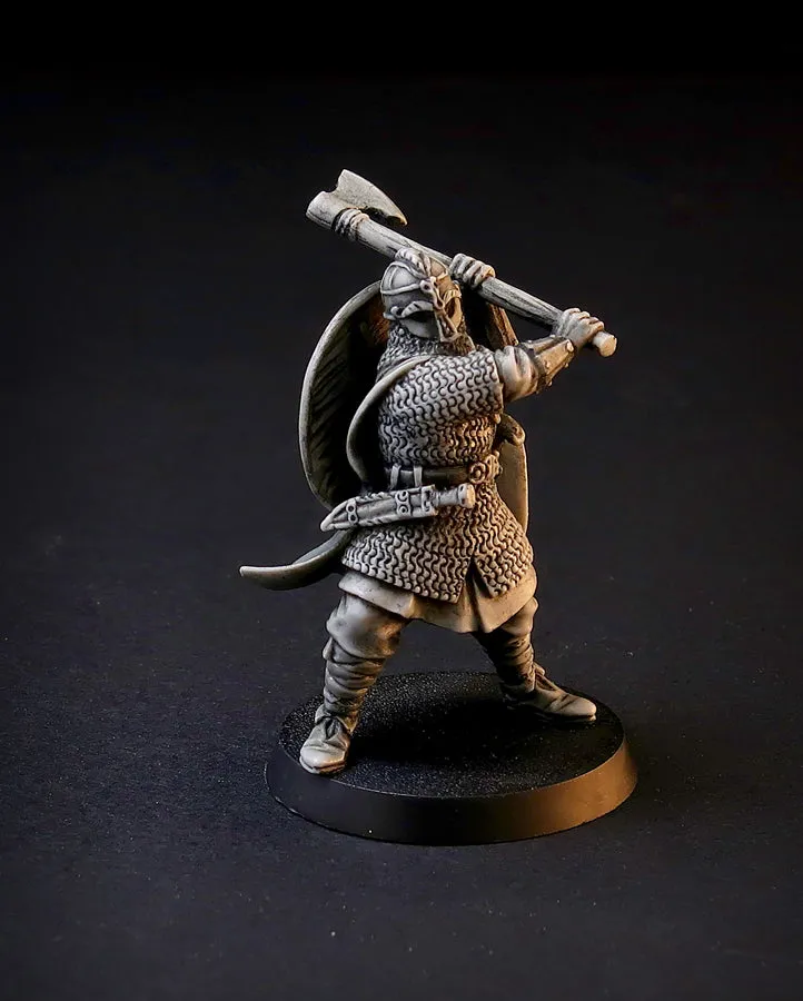 Brother Vinni Anglo-Saxon Warlord figurine résine 28mm chef