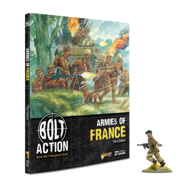 Bolt Action Armies of France and Marie-Pierre Kœnig book miniature livre