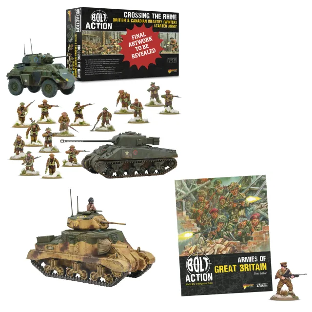 Bolt Action Armies of Great Britain Third Edition coffret armée hiver