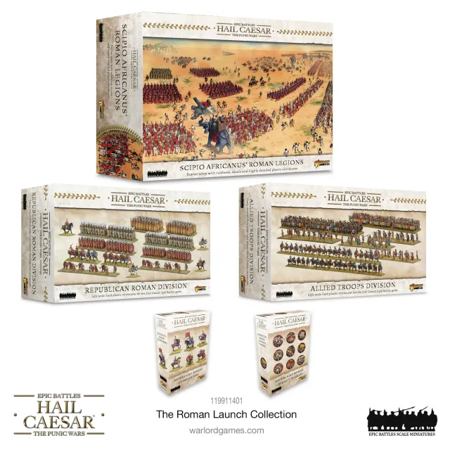 Bolt Action Hail Caesar Roman Launch Collection coffret armée