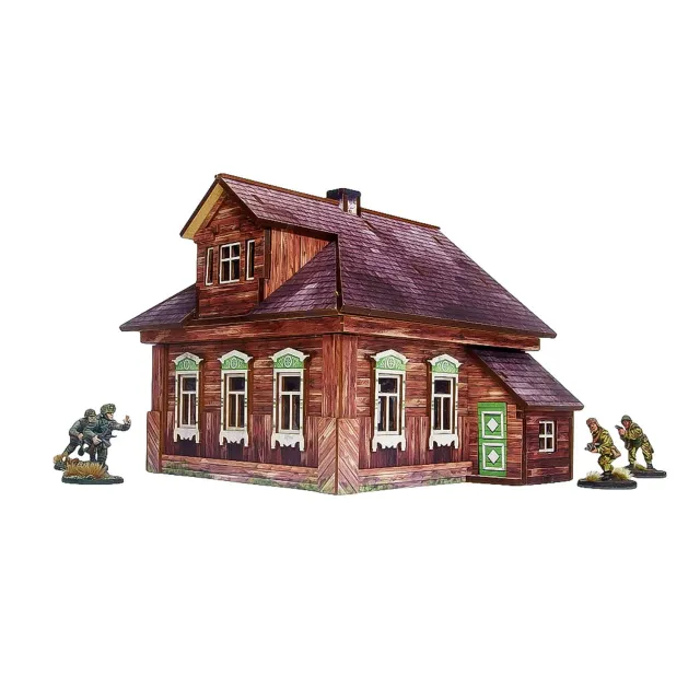 Bolt Action Ostfront Village Dacha décor pré-peint 28mm