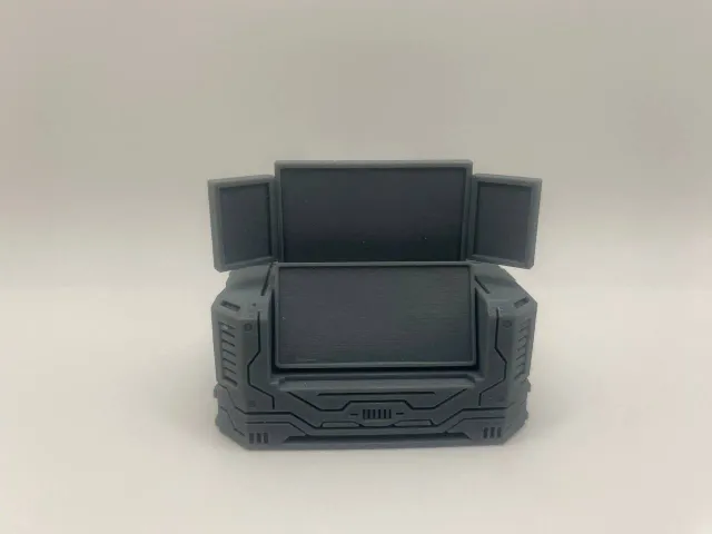 Epic Forge Console de commandement décor futuriste