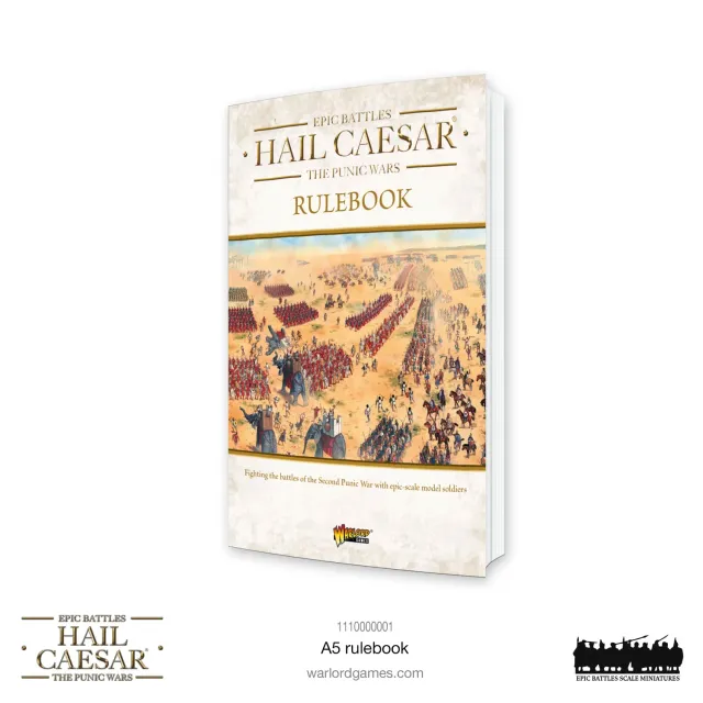 Hail Caesar Epic Battles Punic Wars livre de règles