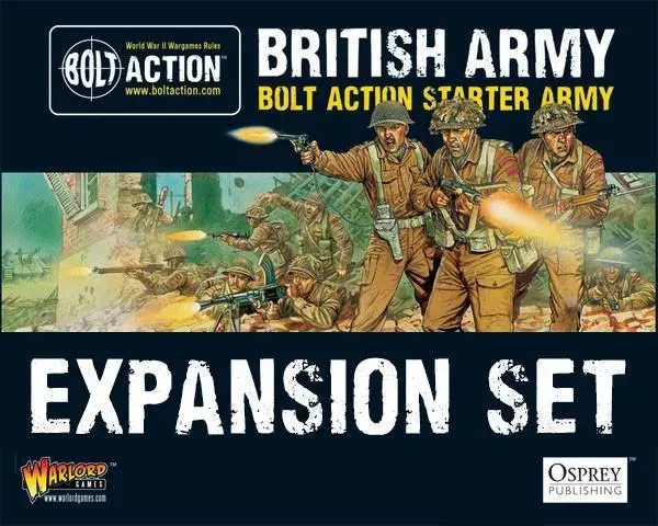 Bolt Action British Starter Army Expansion Set blindés