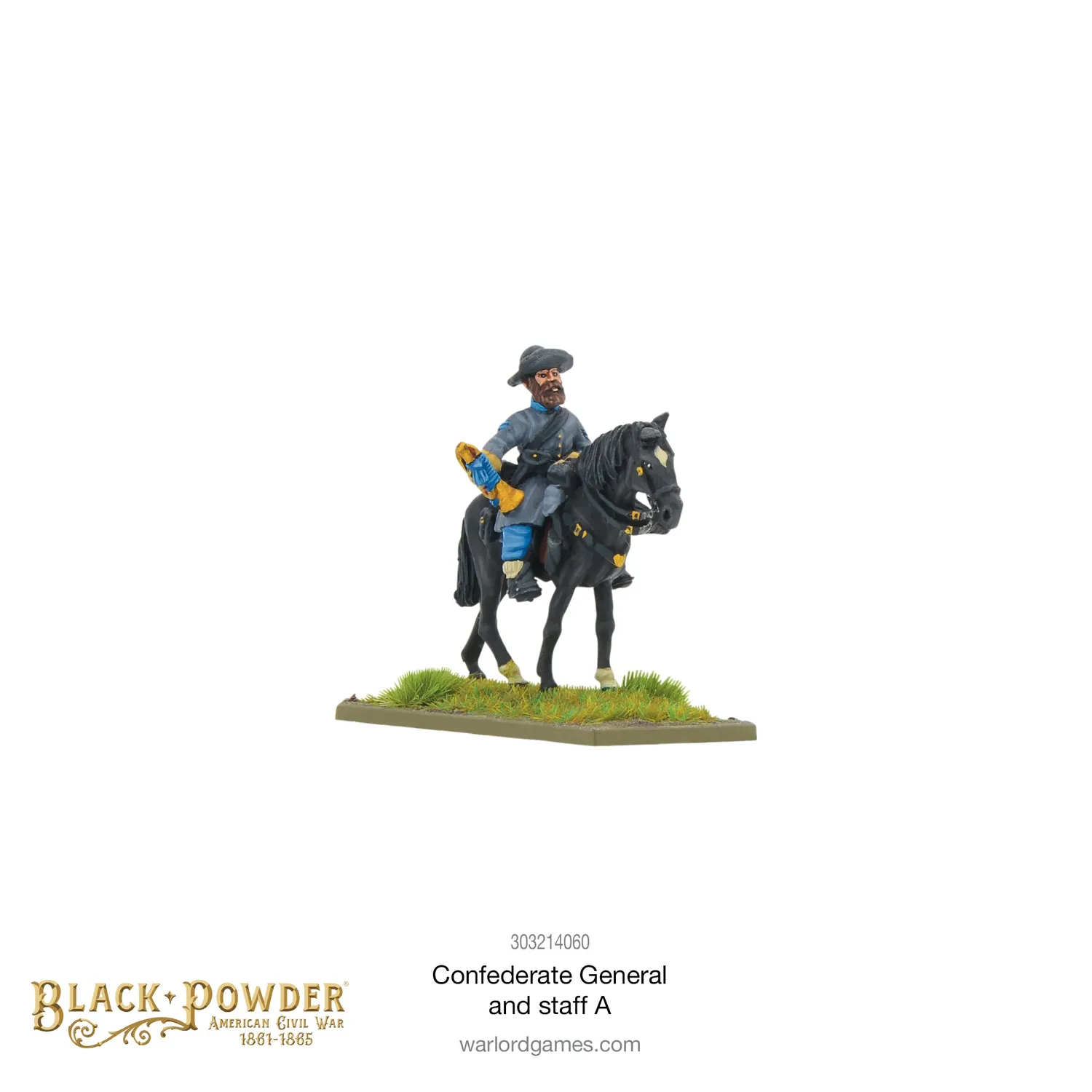 Warlord Games Black Powder Général confédéré A figurines métal