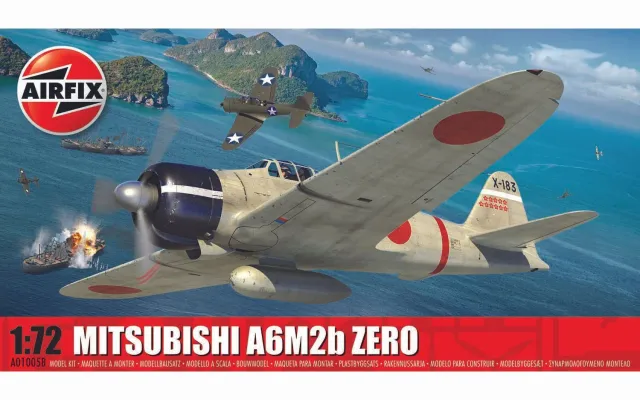 Bolt Action Mitsubishi A6M2b Zero maquette avion plastique