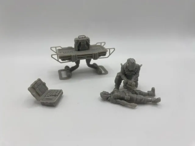 Epic Forge Unité Médicale Sci-Fi figurines résine Imperium