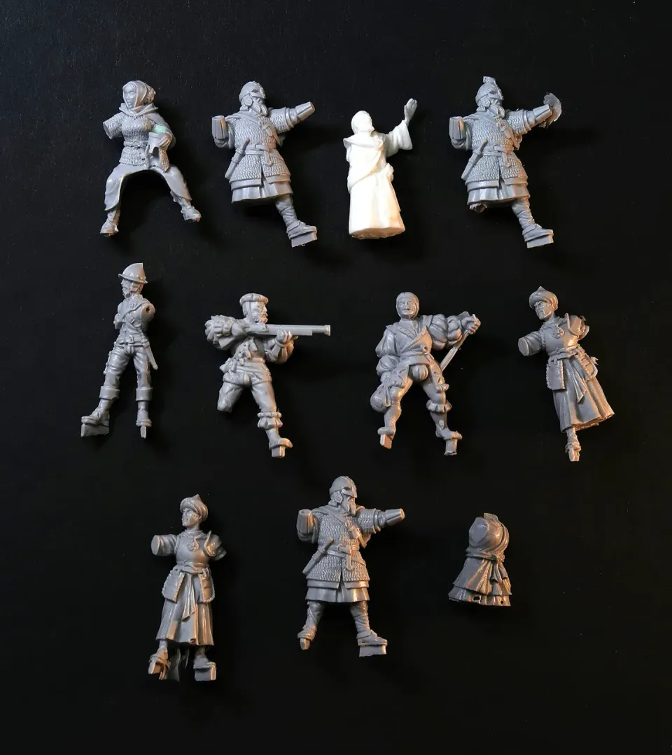 Brother Vinni Bits corps médiévaux figurine résine 28mm x11