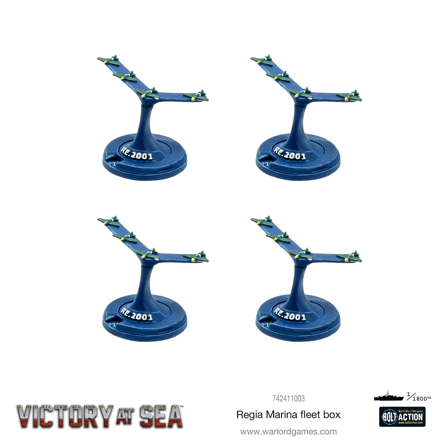 Bolt Action Victory at Sea Regia Marina coffret flotte