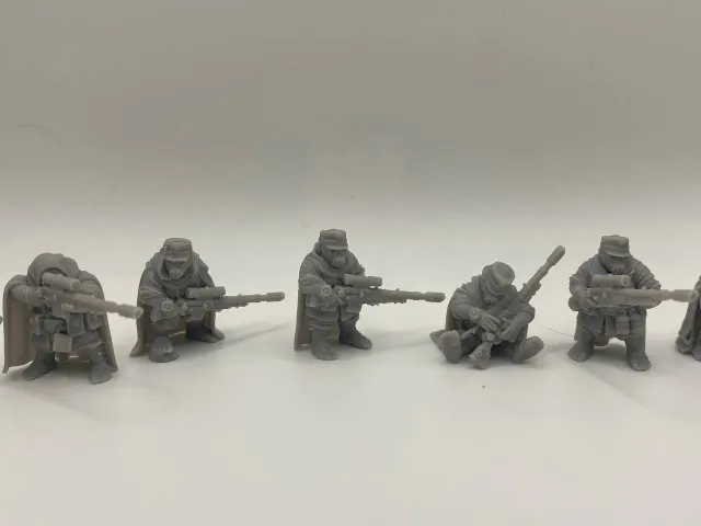 Epic Forge Rattling Snipers set 6 figurines snipers