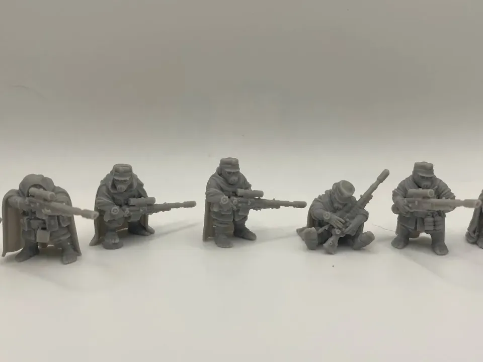 Epic Forge Rattling Snipers set 6 figurines snipers