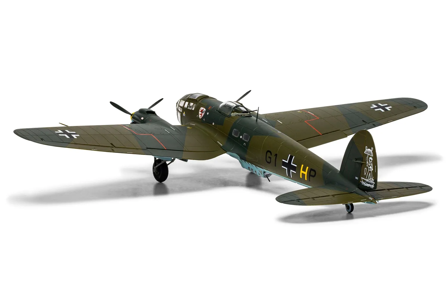 Bolt Action Heinkel He111 P-2 maquette avion plastique bombardier