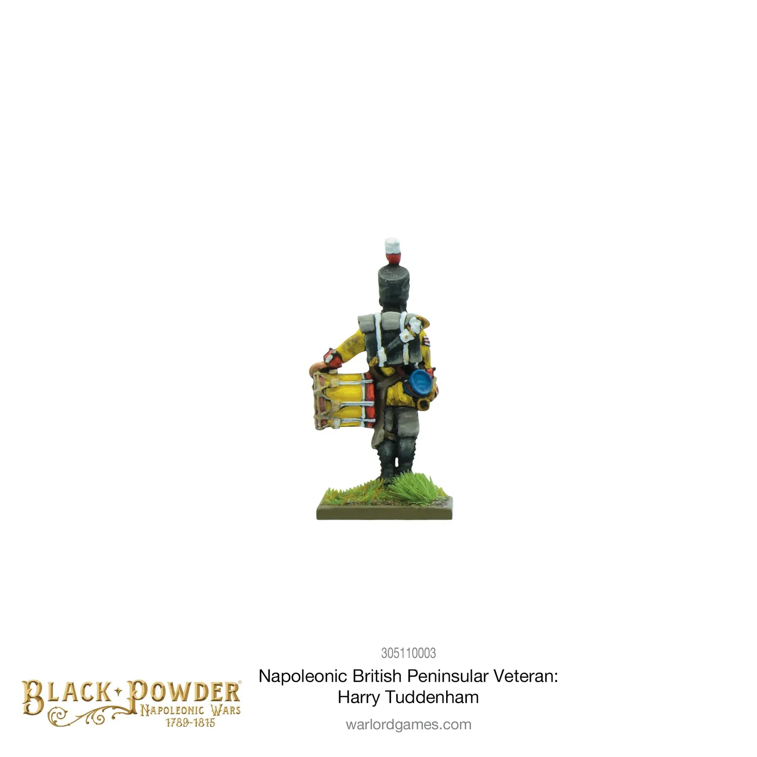 Bolt Action Black Powder Napoleonic British Peninsular Veteran Harry Tuddenham figurine