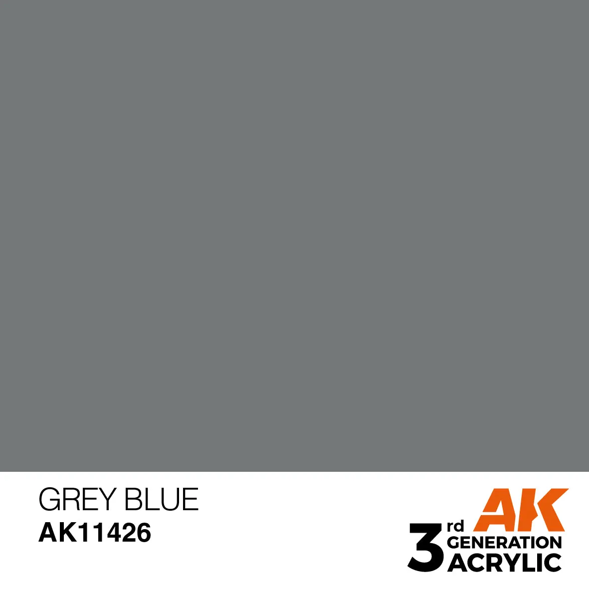 AK Interactive 3Gen Grey Blue peinture acrylique 17ml