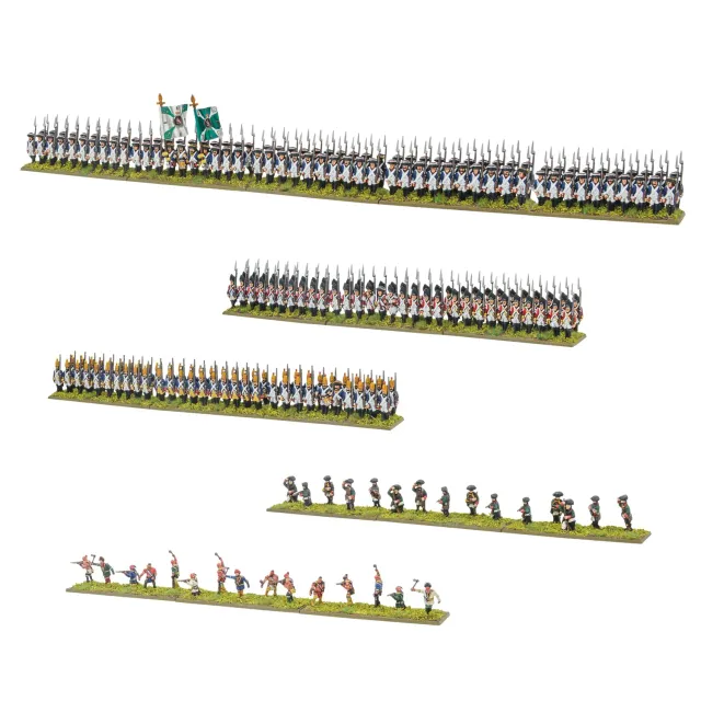 Bolt Action Black Powder Epic Hessians & Allies Brigade coffret