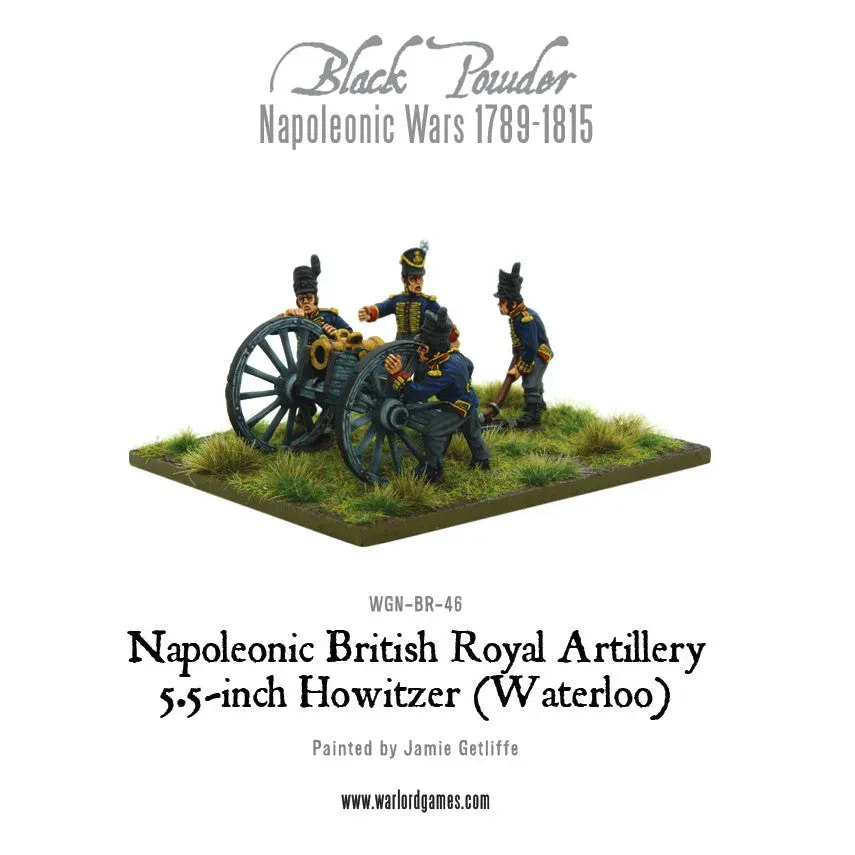 Warlord Games Black Powder Howitzer 5.5-inch figurine métal Waterloo