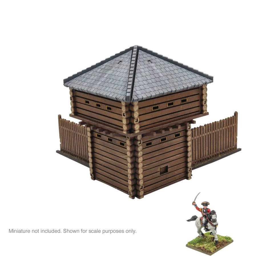 Bolt Action Black Powder Epic Battles Revolution Corner Blockhouse décor MDF