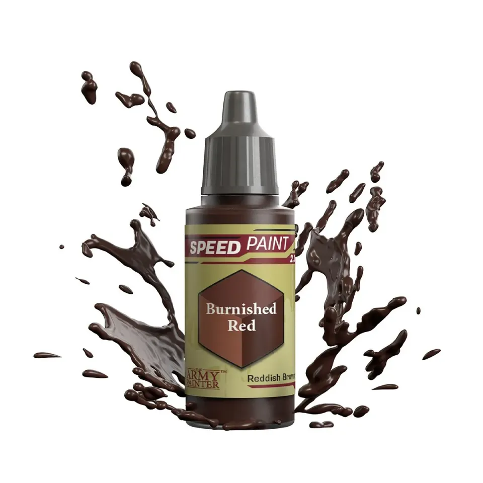 Army Painter Speedpaint Burnished Red peinture une couche 18 ml