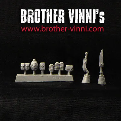 Brother Vinni Ammo bits résine 28mm grenades