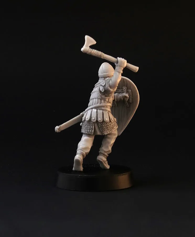 Brother Vinni Varangian Guard 2 lot 4 figurines résine 28mm haches