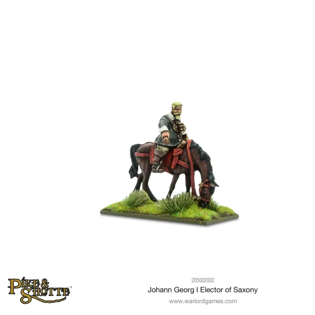 Pike & Shotte Johann Georg I, Elector of Saxony figurine métal