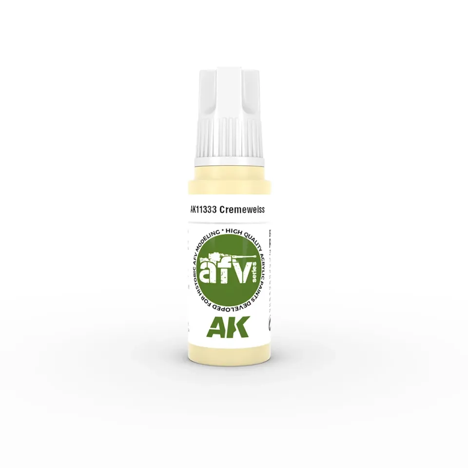 AK Interactive 3Gen Cremeweiss peinture acrylique 17 ml beige