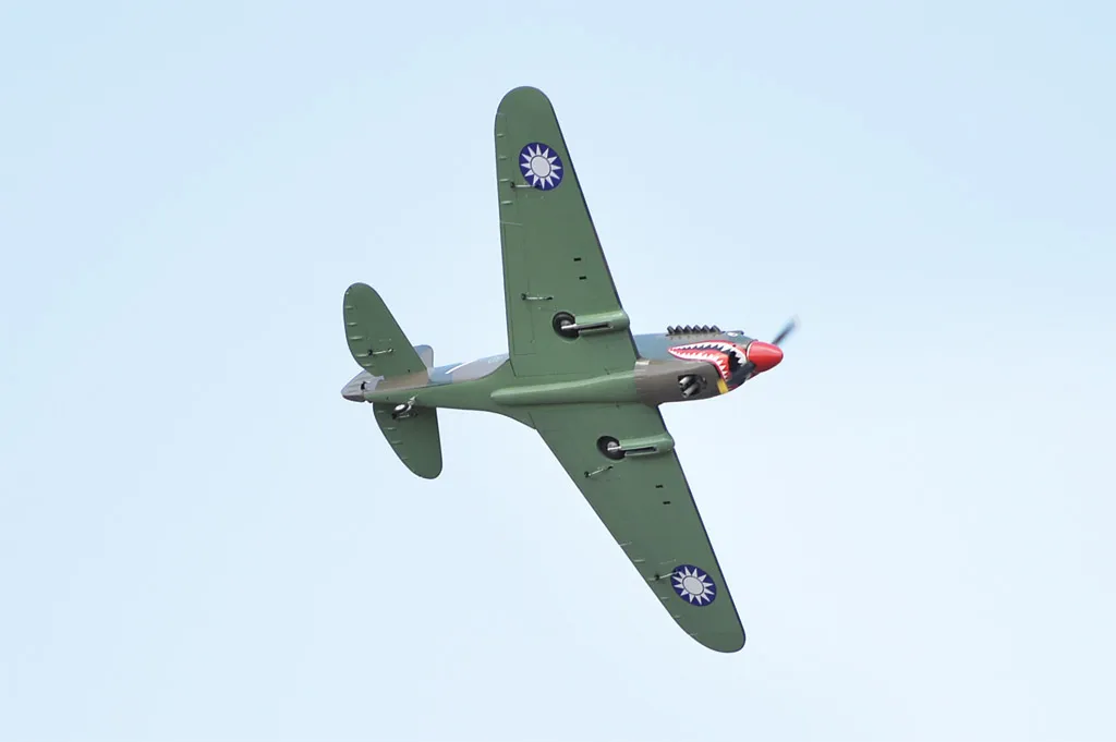 Black Horse Model BH161 P-40C Tomahawk avion RC 2276 mm