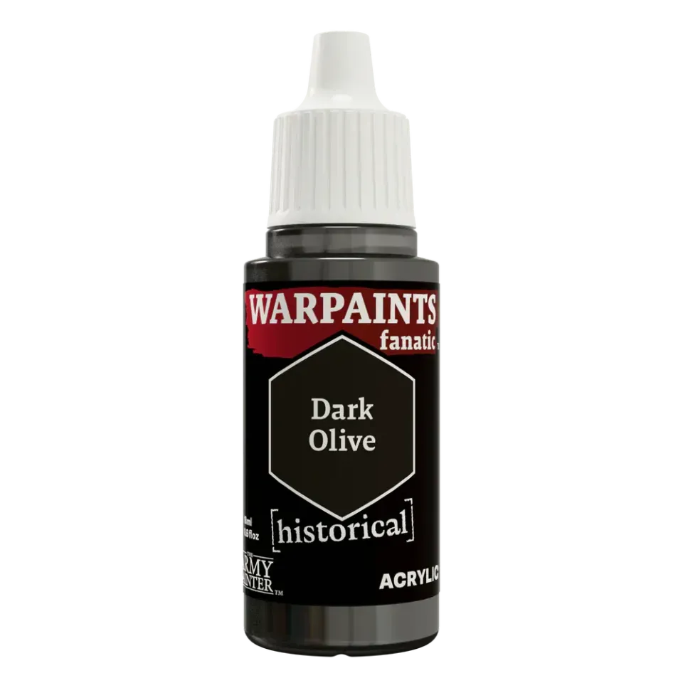 Army Painter Warpaints Historical Dark Olive peinture 18ml olive