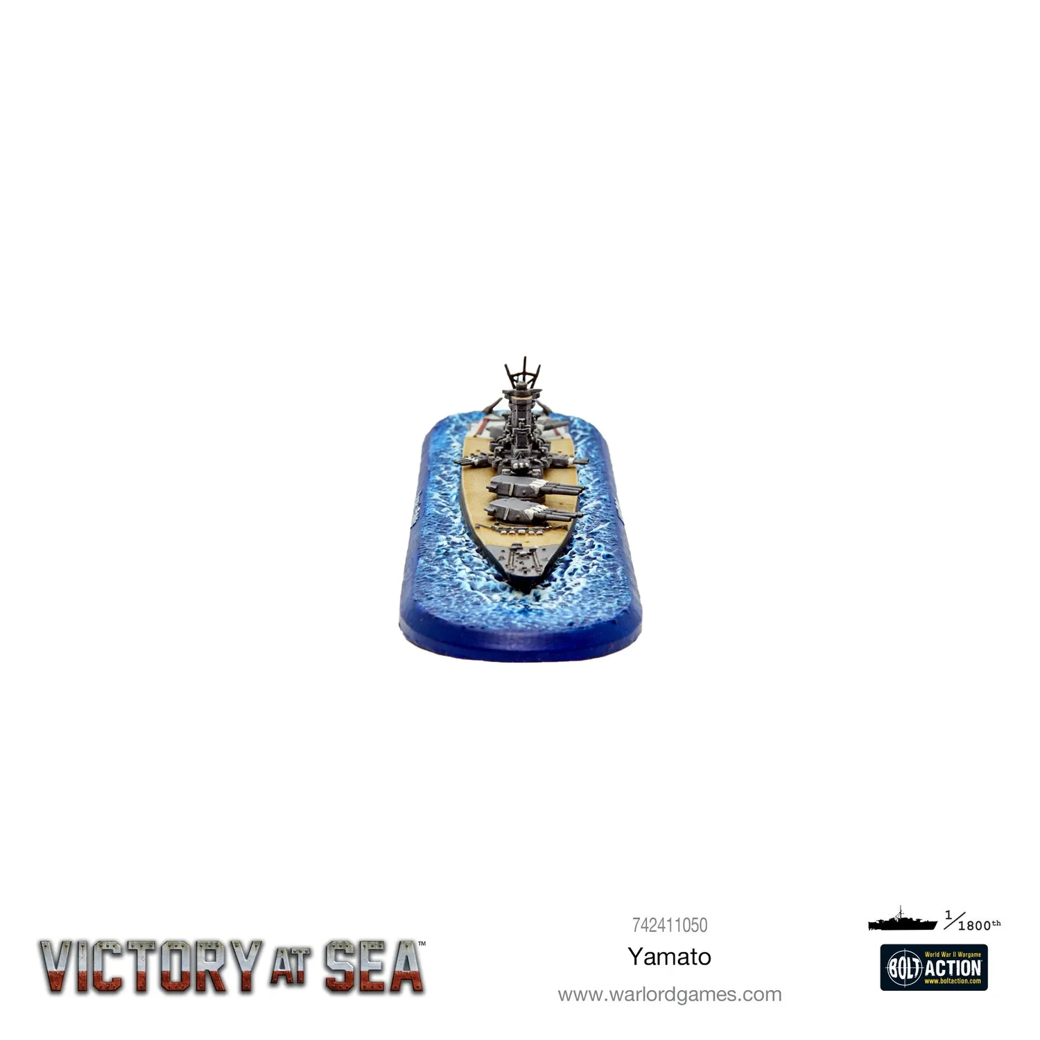 Victory at Sea Yamato cuirassé résine japonais
