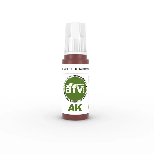 AK Interactive 3Gen RAL 8013 Rotbraun peinture 17 ml