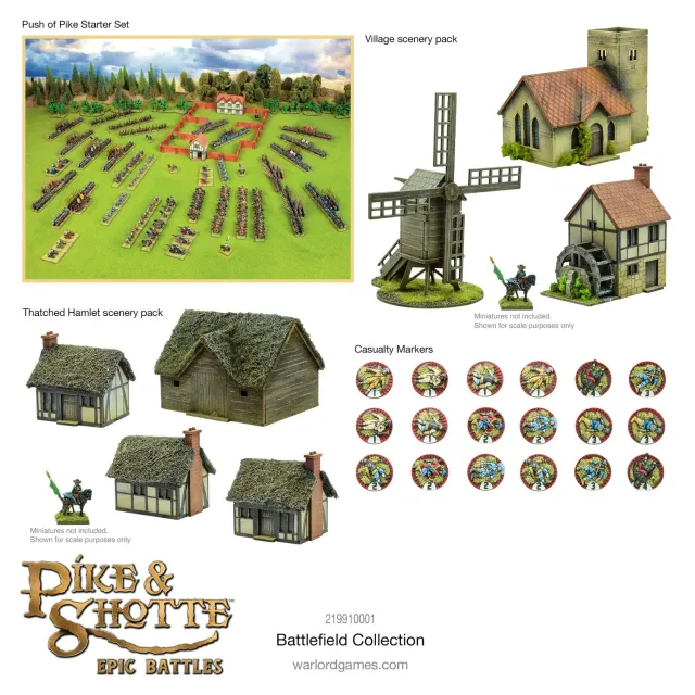 Warlord Games Pike & Shotte Epic Battles Battlefield Collection décor