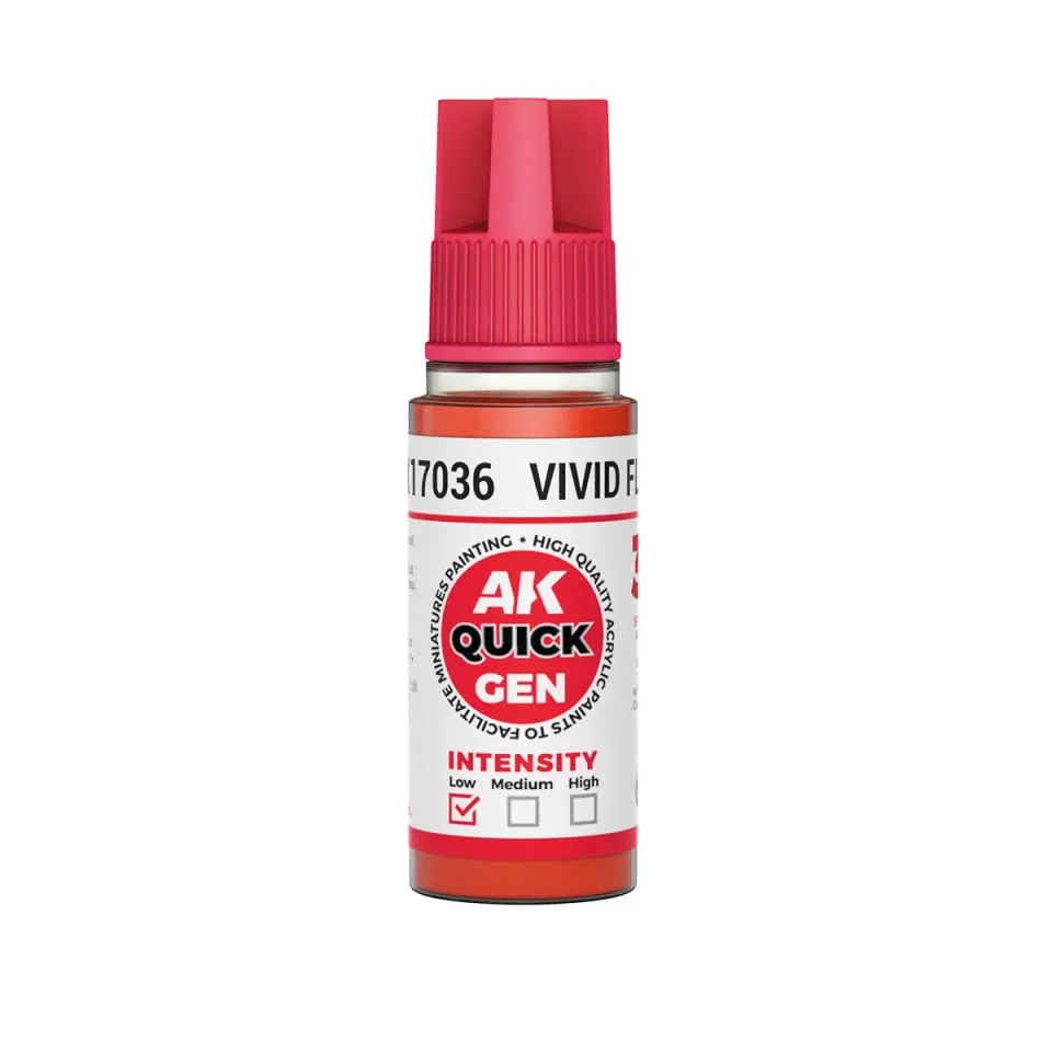 AK Interactive QuickGen Vivid Flesh peinture 18ml