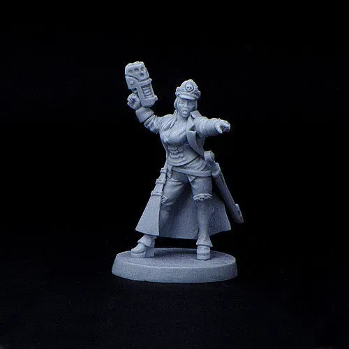 Brother Vinni Commissaire Impériale figurine résine 28mm