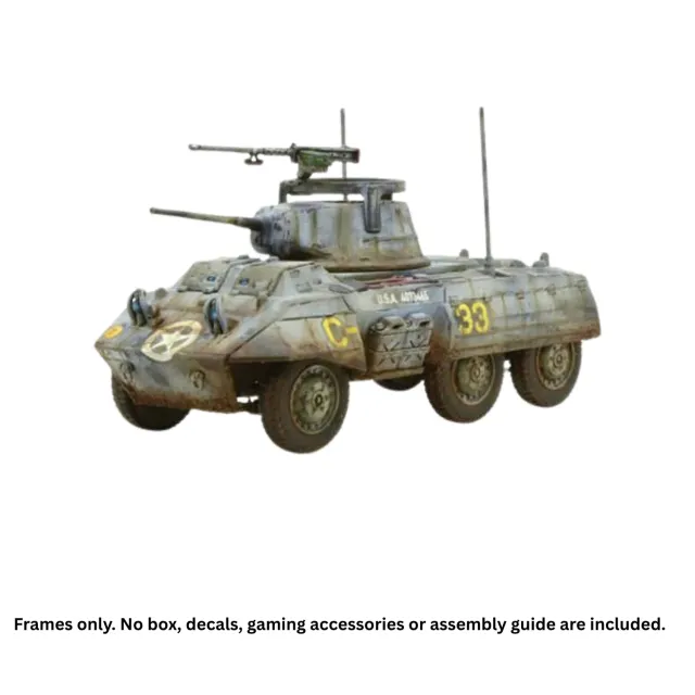Bolt Action M8/M20 Greyhound maquette blindé grappes seules plastique