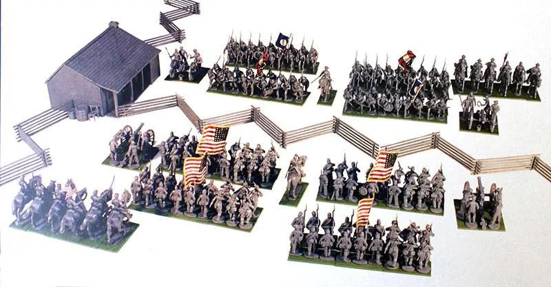 Bolt Action American Civil War Battle Set coffret figurines