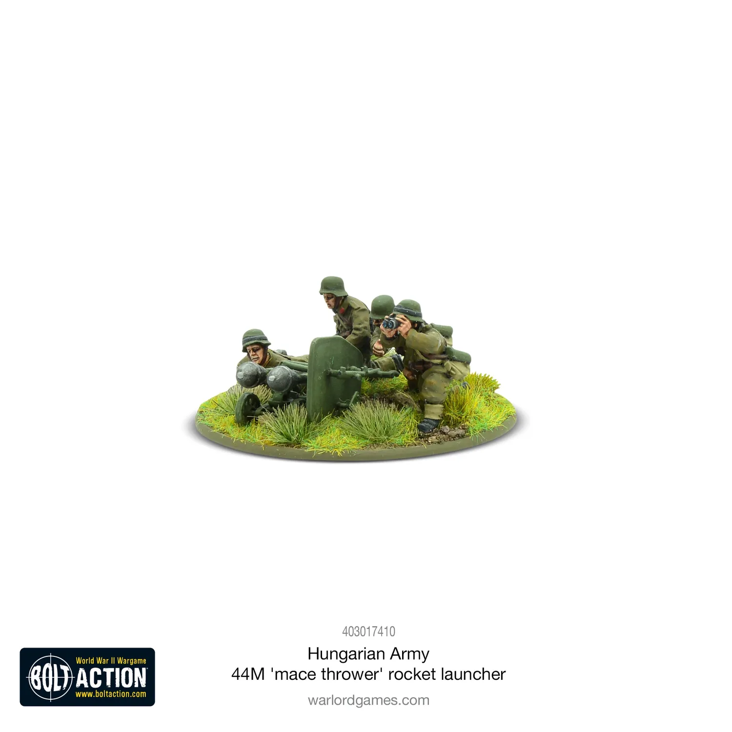 Bolt Action Hungarian Army 44M lance-roquettes figurines métal