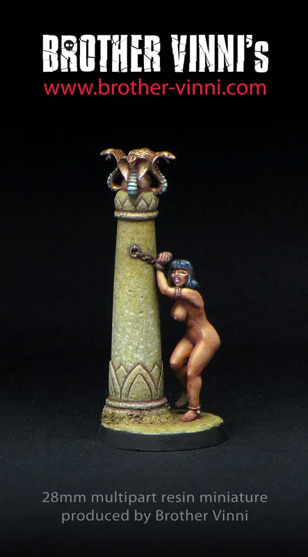 Brother Vinni Esclave égyptienne figurine 28 mm résine