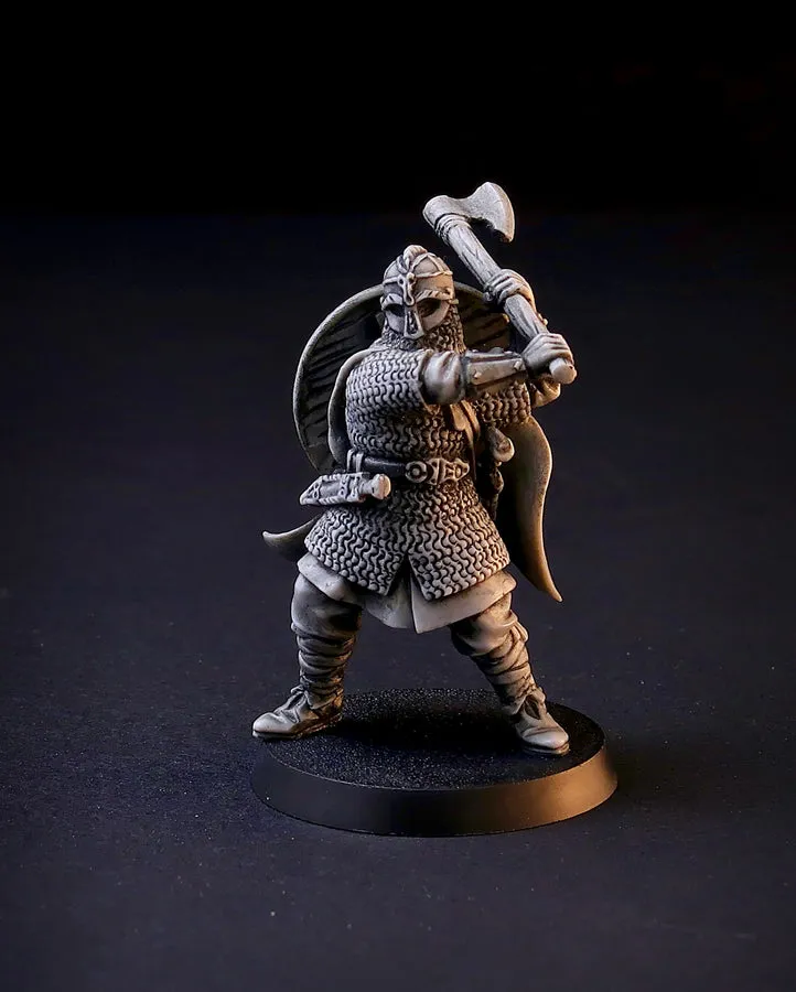 Brother Vinni Anglo-Saxon Warlord figurine résine 28mm chef
