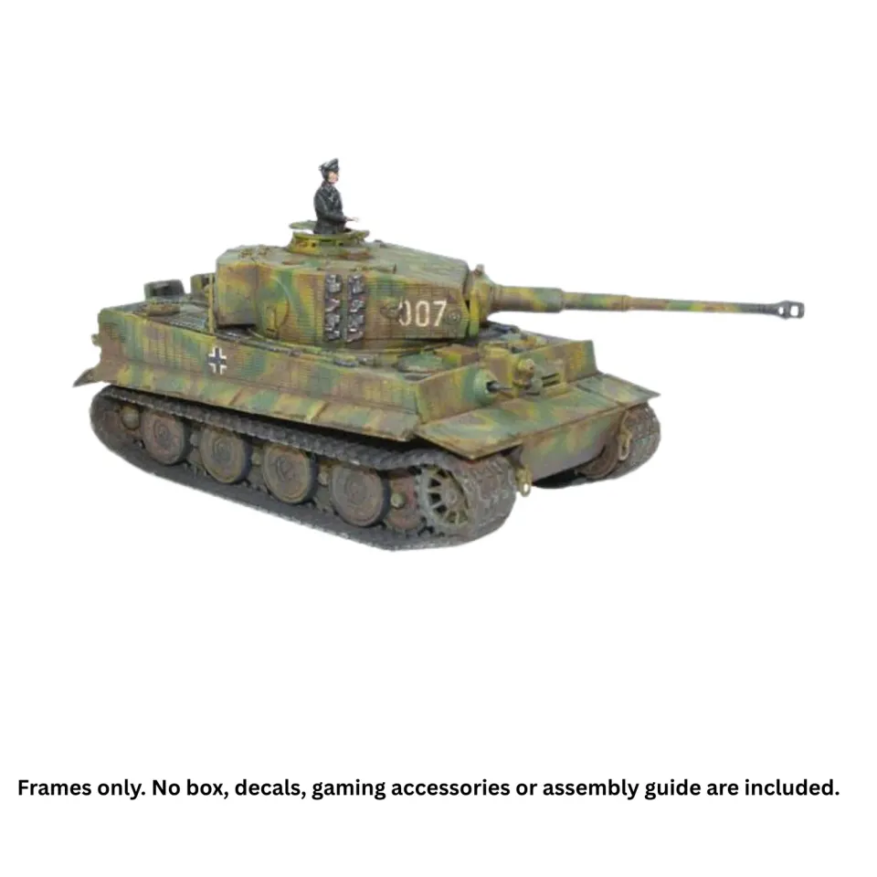 Bolt Action Tiger I maquette plastique, grappes seules