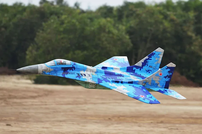 Black Horse BH185 MiG-29 jet RC 1635mm turbine 100-140N