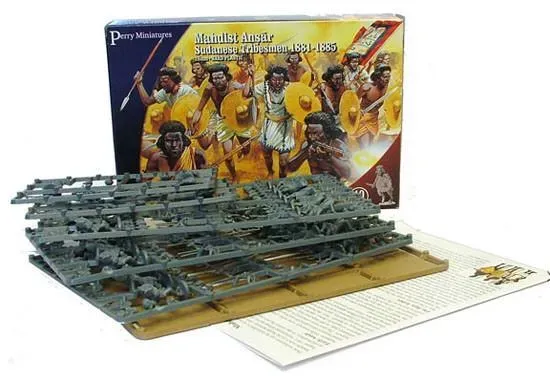 Bolt Action Mahdist Ansar 1884 boite 40 figurines 28mm plastique