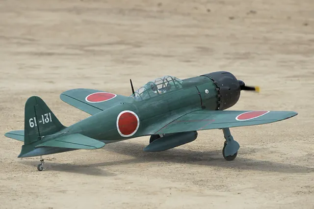 Black Horse Model BH180 Mitsubishi A6M ZERO avion RC ARF 50-60 cc