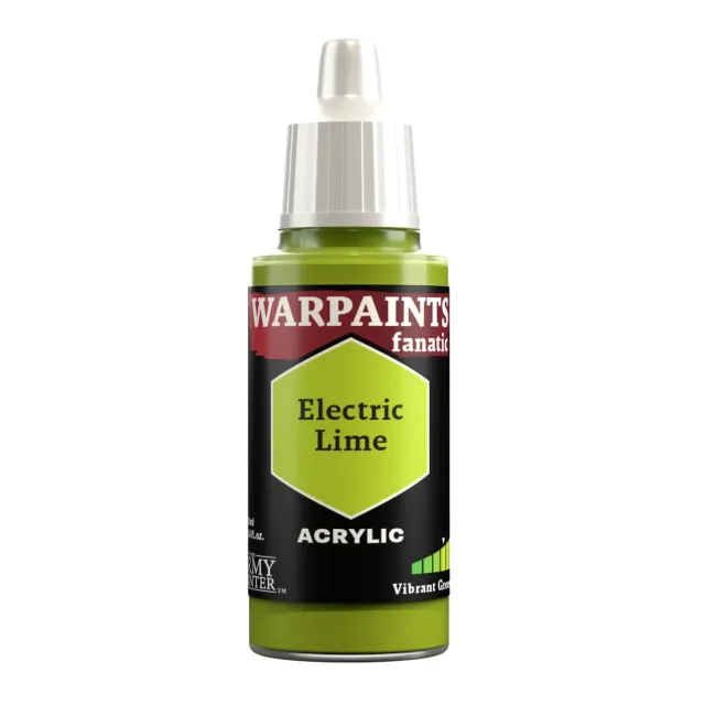 Army Painter Warpaints Fanatic Electric Lime 18 ml vert