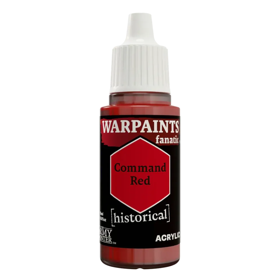 Army Painter Warpaints Historical Command Red peinture rouge